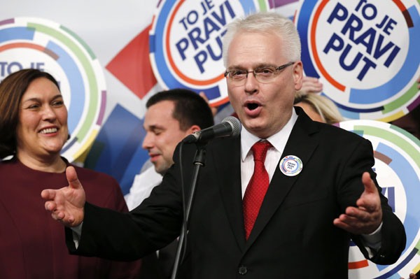 No outright winner in Croatia's presidential vote, runoff on Jan 11