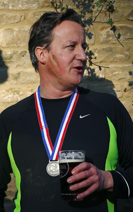 Cameron takes part in Great Brook Run