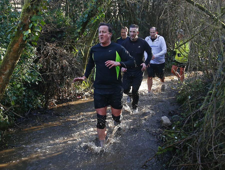 Cameron takes part in Great Brook Run