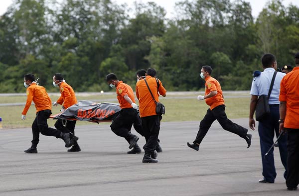 One AirAsia victim was wearing a life jacket