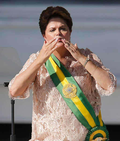 Brazil's Rousseff vows to restore economic growth in 2nd term
