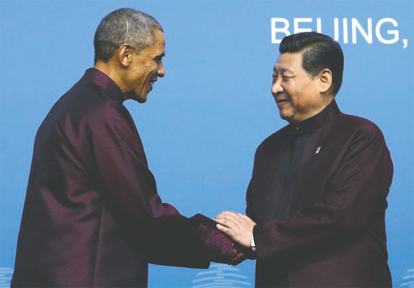 2014 ends on positive note for US, China