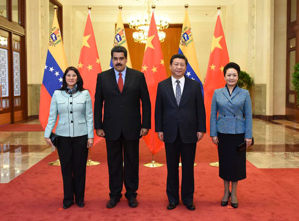 Xi reaffirms commitment of assistance for Venezuela