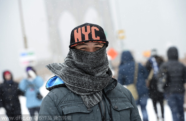 Bitter cold grips US cities