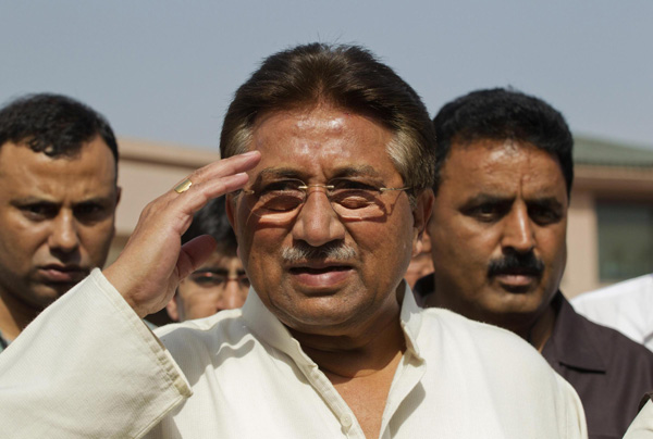 Pakistani court indicts Musharraf in murder case