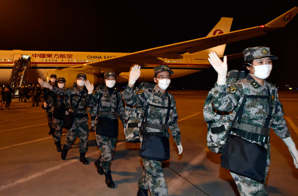 Team returns home after fighting Ebola in Liberia