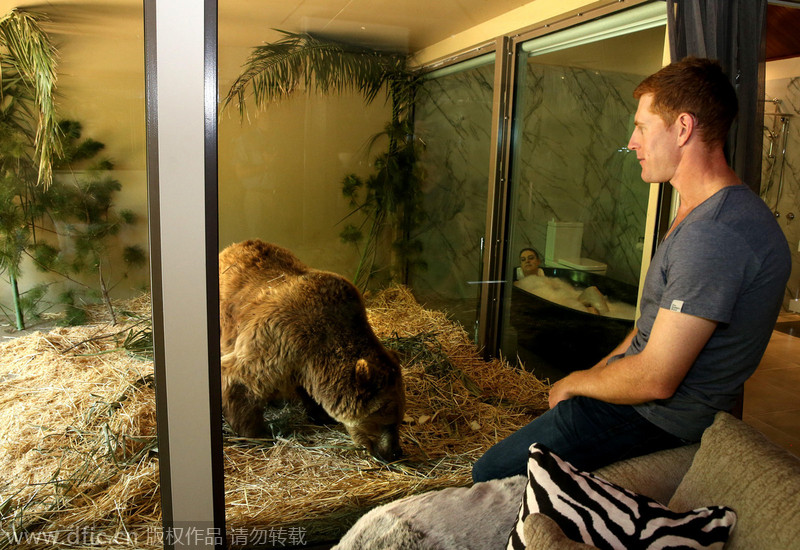 New zoo hotel lets you share a room with a beast