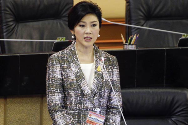 Ousted Thai PM Yingluck faces political ban in assembly vote