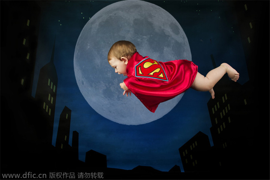 Hey, baby, you are my superhero[7]- Chinadaily