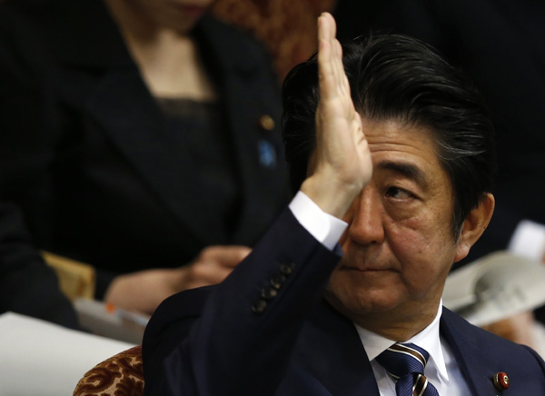 Geographical limits unneeded for SDF overseas dispatch: Abe
