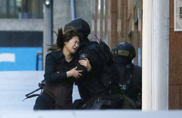 Sydney siege survivors speak on TV