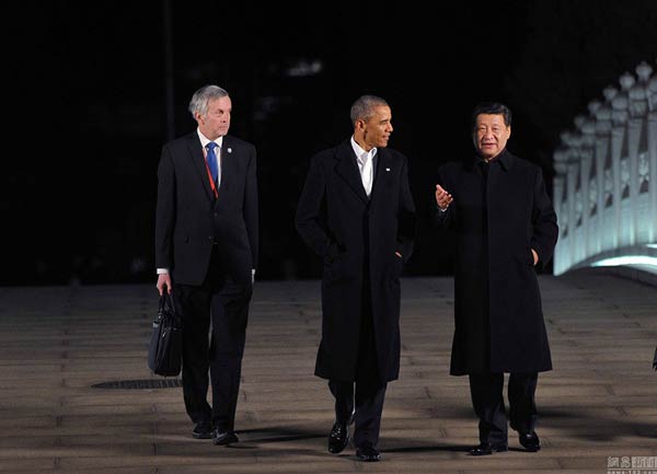 Informal communications between Xi and Obama