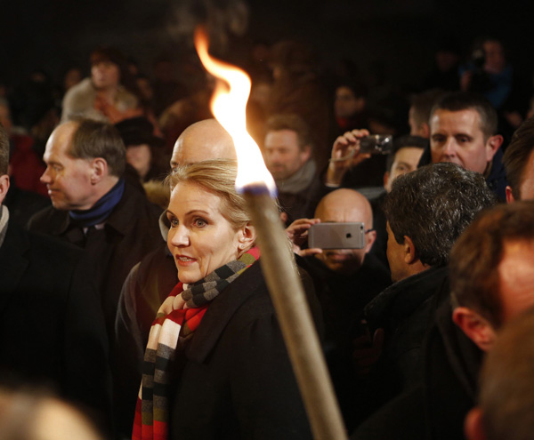 Copenhagen holds memorial service for victims of shootings