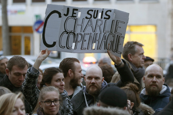 Copenhagen holds memorial service for victims of shootings