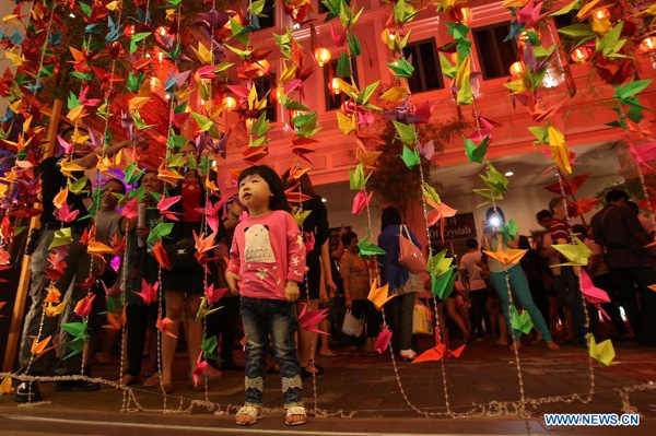 People celebrate Spring Festival across the world