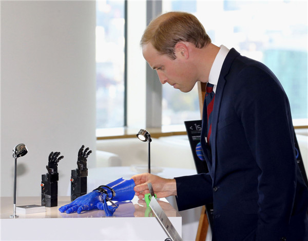 Japan greets Prince William