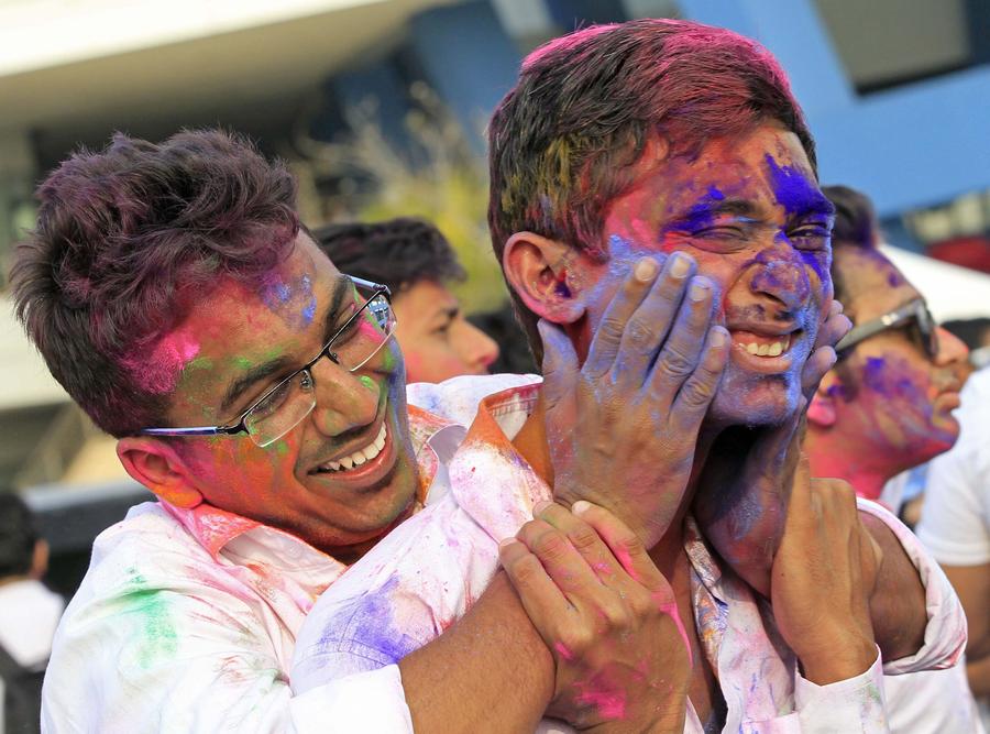 Indian Festival of Colors celebrated