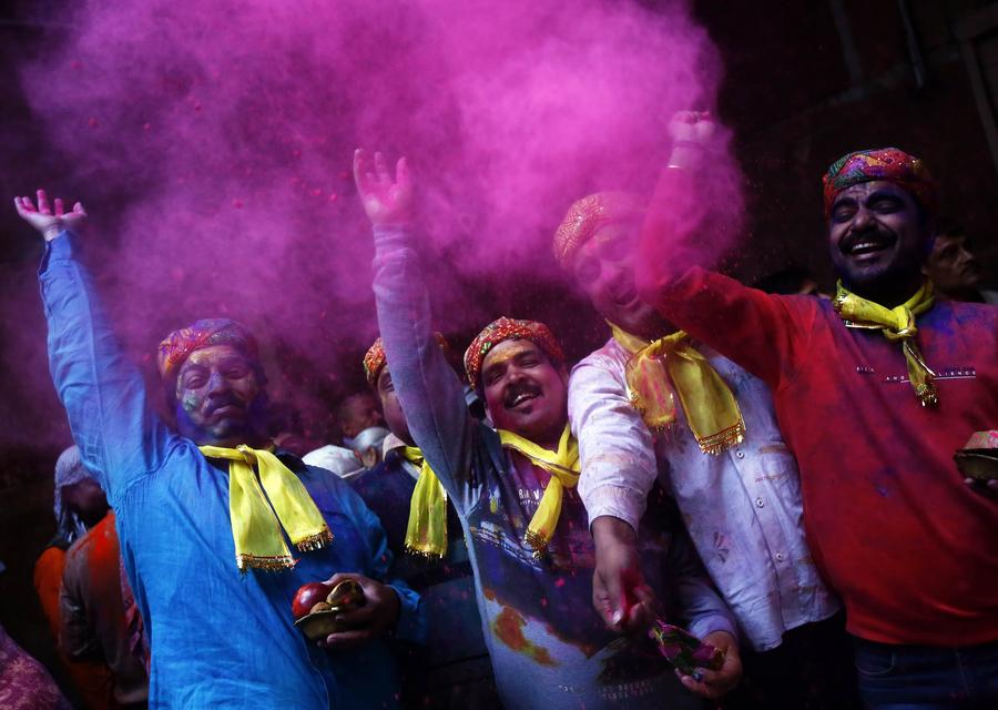 Indian Festival of Colors celebrated