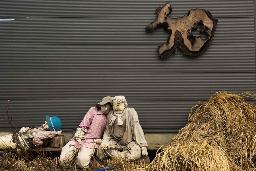 Time stands still in Japan's village of scarecrows