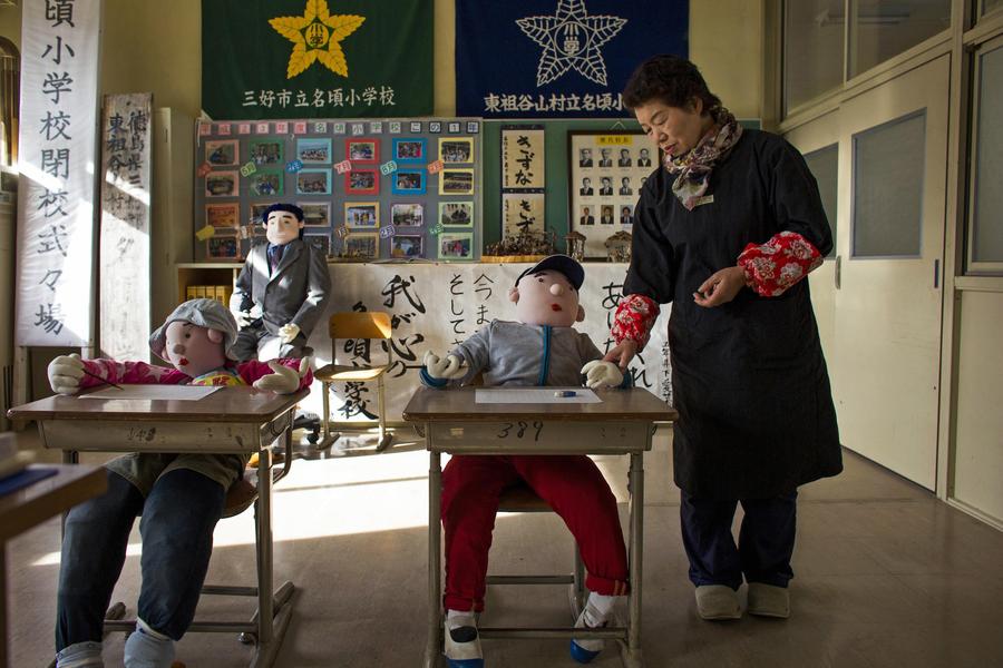 Time stands still in Japan's village of scarecrows