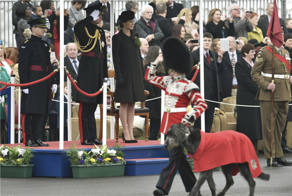 Prince William and Kate celebrate St Patrick's Day