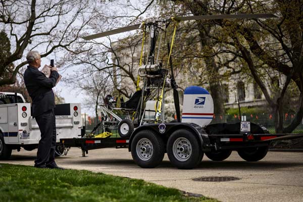 Florida man arrested after landing small helicopter on US Capitol grounds