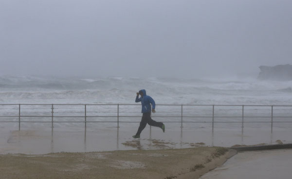 Australia's east coast battered by cyclone-like storm