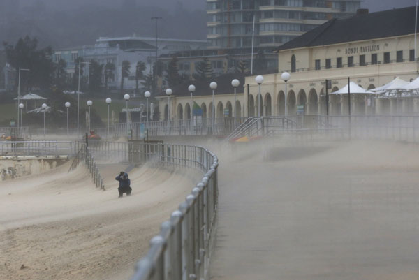 Australia's east coast battered by cyclone-like storm