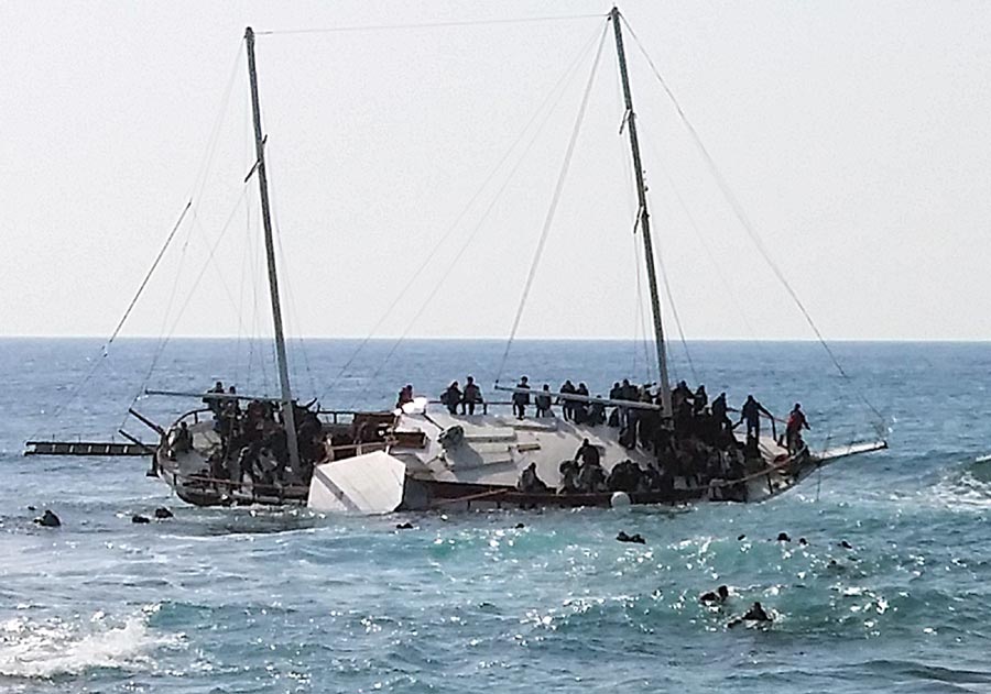 Shock and woe as 900 people feared dead in 2 migrant shipwrecks