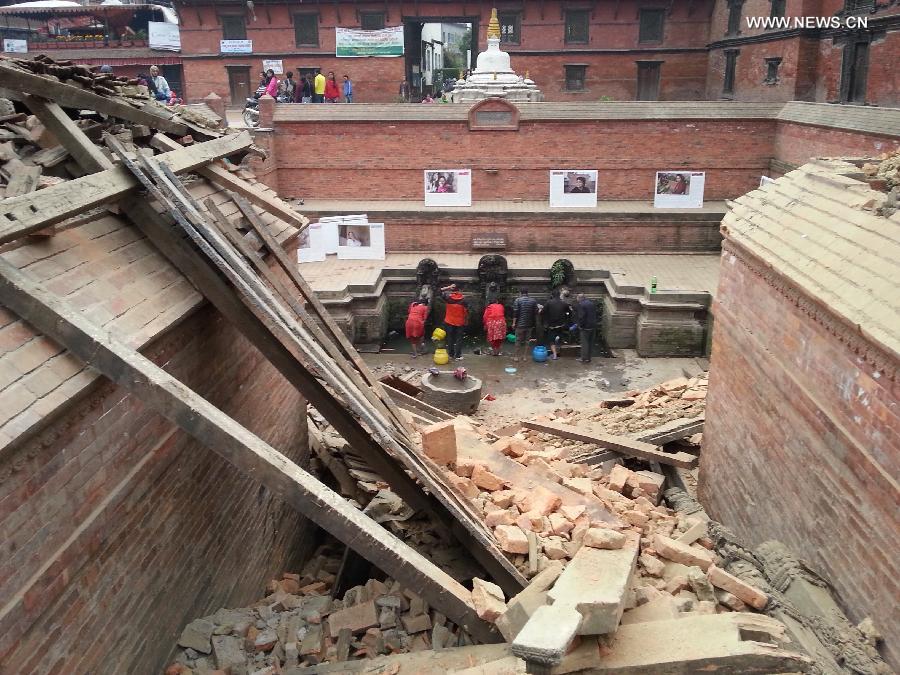 History razed in Nepal earthquake