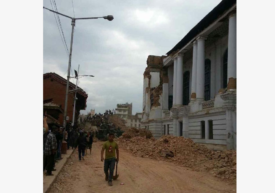 History razed in Nepal earthquake
