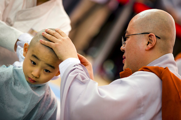 Head start on living like a Buddhist monk