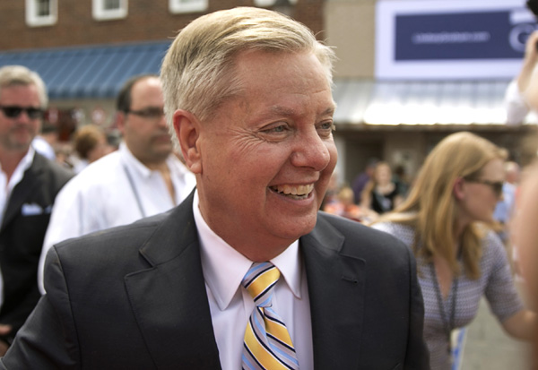 Defense hawk Senator Lindsey Graham launches presidential bid