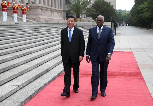 China and Angola sign cooperation deals