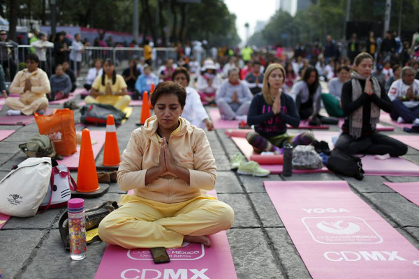 Millions in harmony on Yoga Day