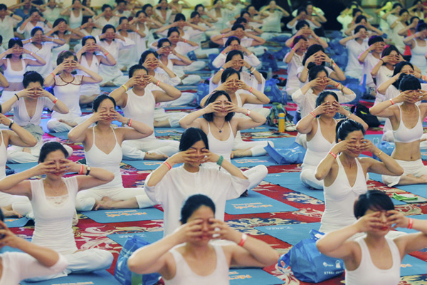 Millions in harmony on Yoga Day