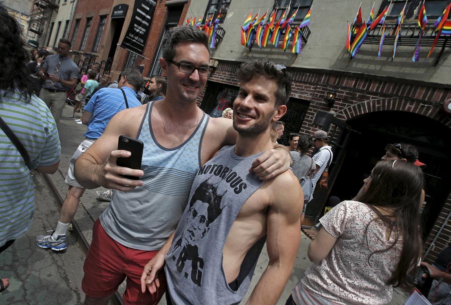 Gay rights supporters celebrate historic ruling