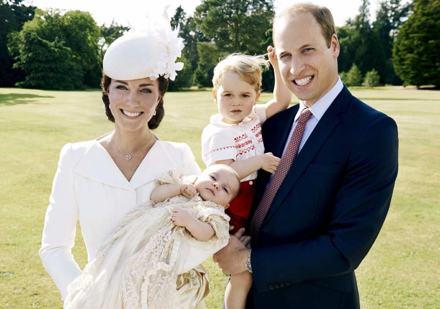 Official pictures of Princess Charlotte's christen