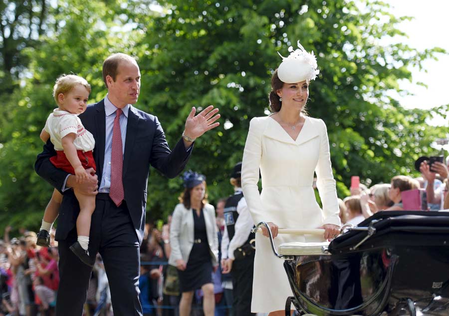 Official pictures of Princess Charlotte's christen