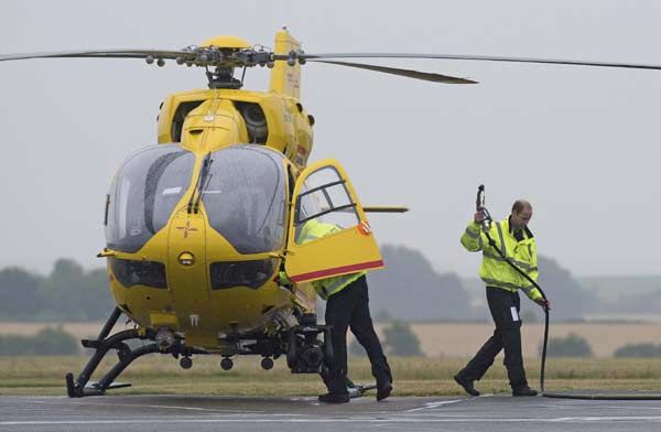 Prince William starts work as air ambulance pilot