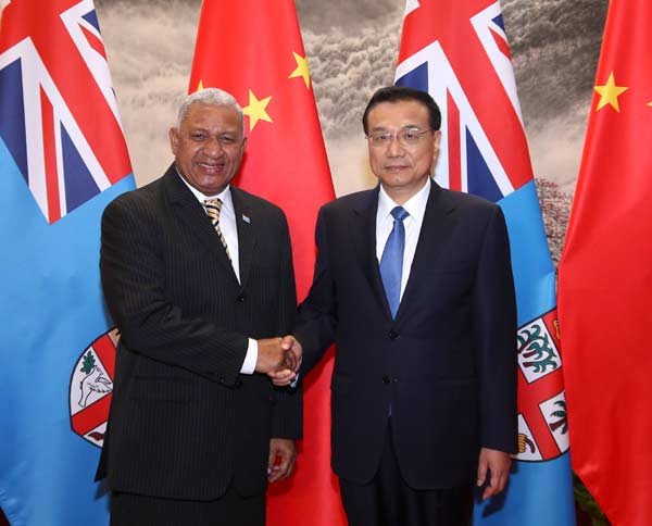 Premier Li expects progress in China-Fiji FTA feasibility study