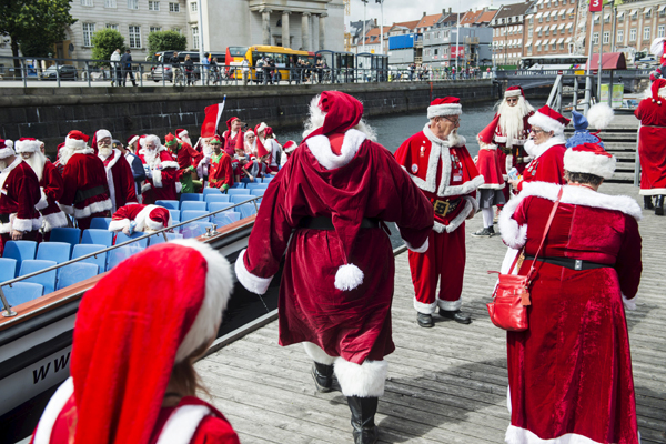 World Santa Congress brings July Christmas cheer to Copenhagen
