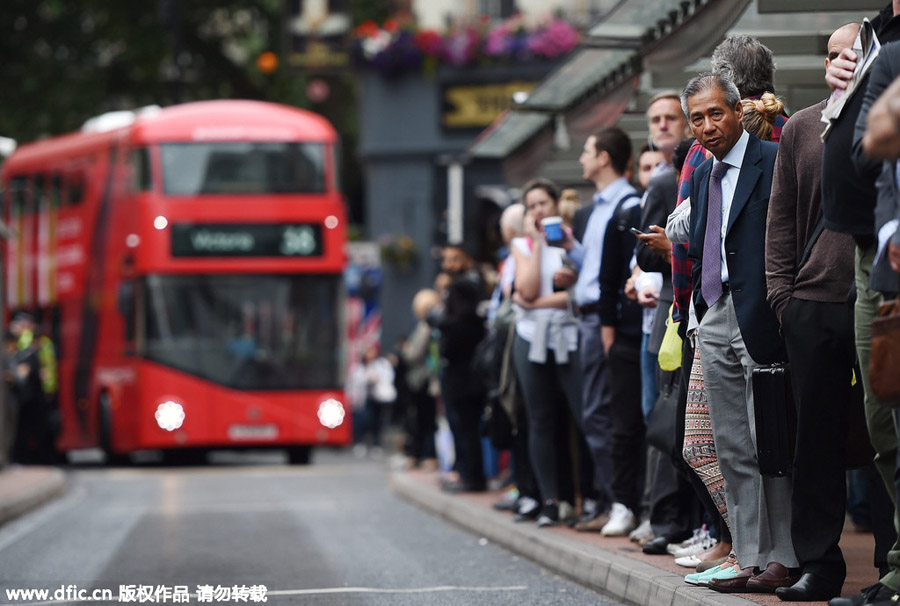 Londoners struggle to work amid tube strike