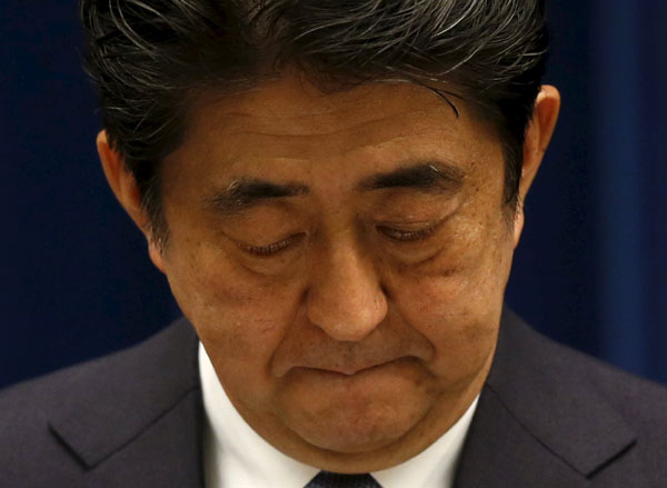 Japan's Abe offers no fresh apology for past aggression, colonial rule