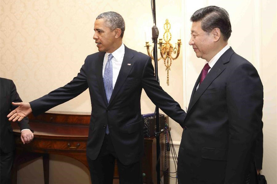 Four major meetings between Xi and Obama since 2013