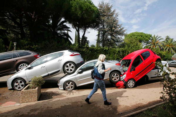 Flash floods in south of France kill at least 19 people