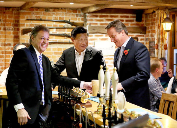 British pub becomes tourist attraction after Xi's visit
