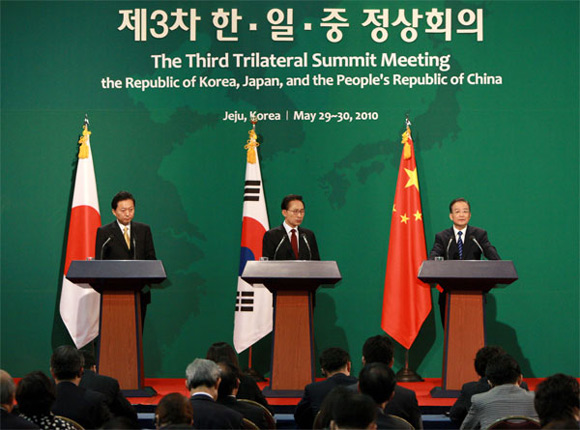 Previous China-Japan-ROK trilateral summits