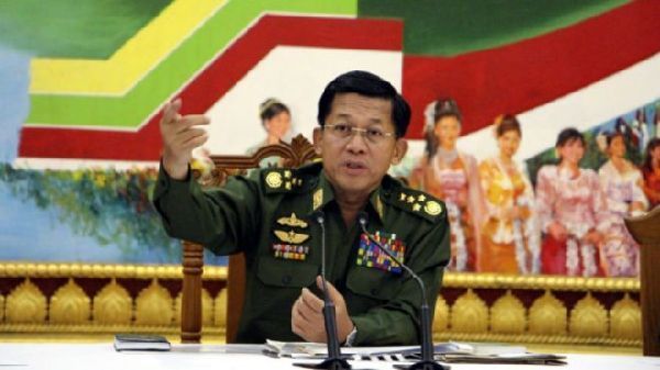 Myanmar's armed forces chief pledges to work with new govt