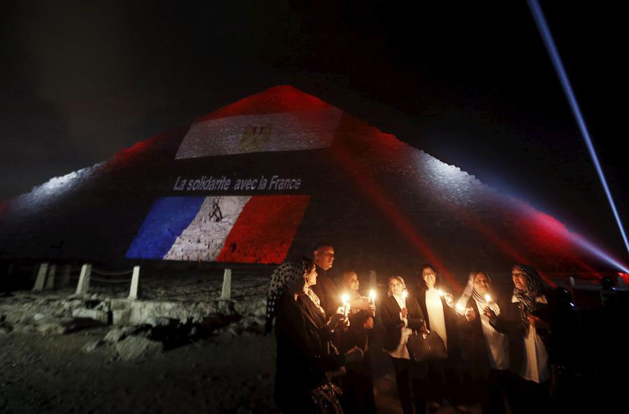 Worldwide solidarity with France